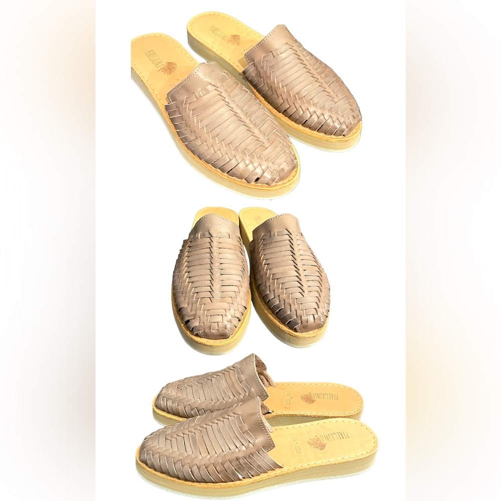 Mule made of soft leather.  Size 9